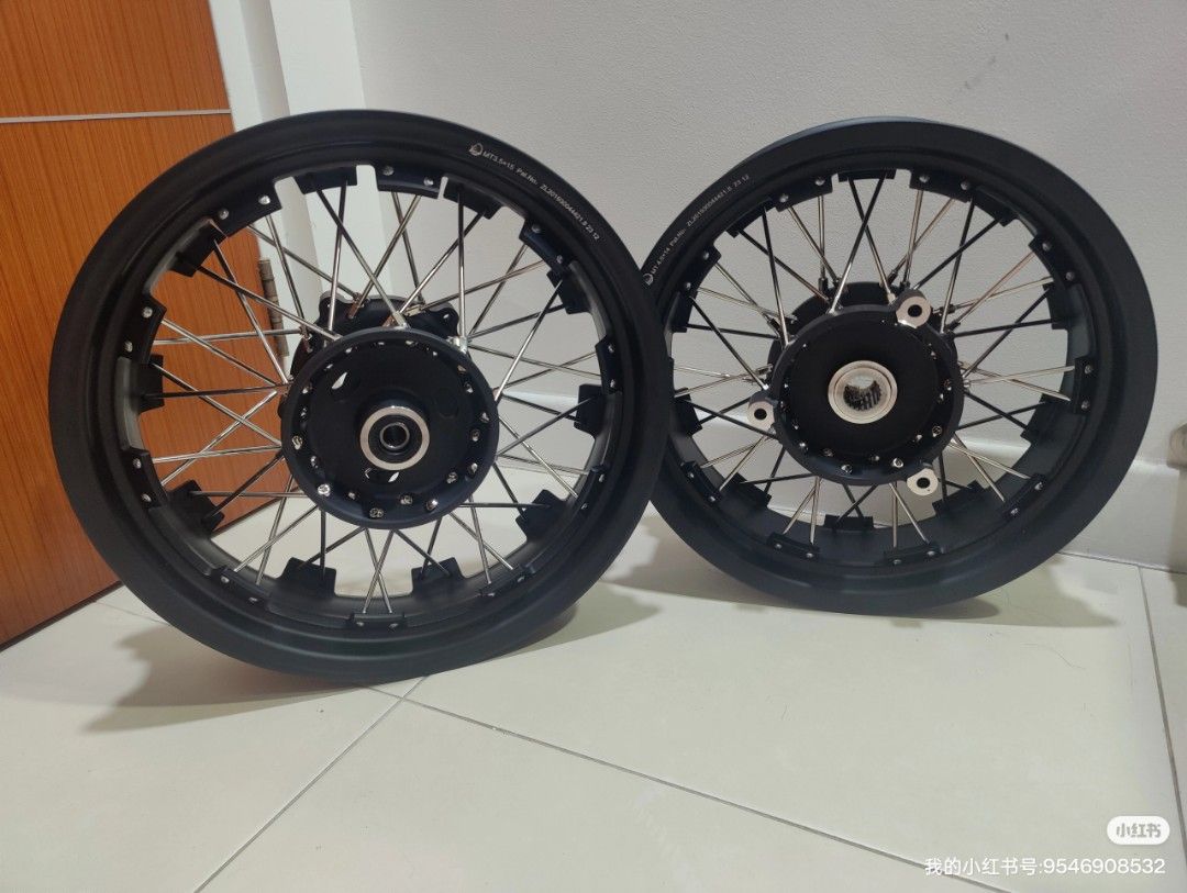 Hypertech Rim Xmax Xmax rim, Motorcycles, Motorcycle Accessories on Carousell