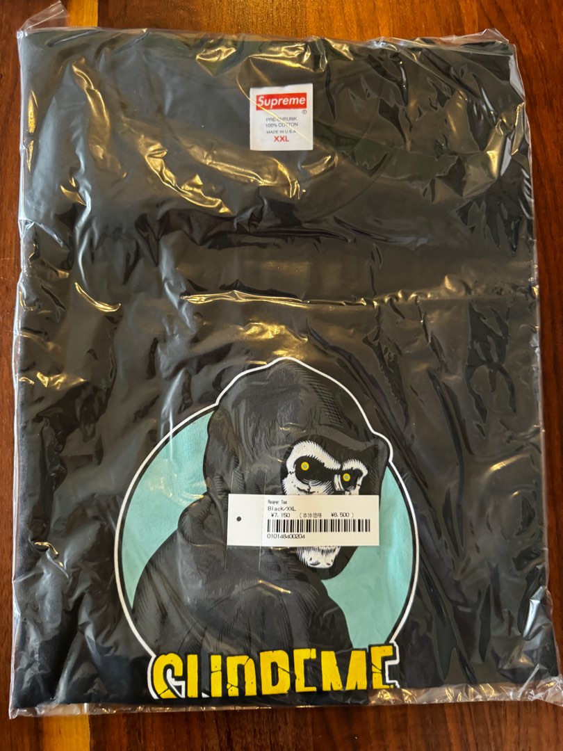 Supreme reaper tee black outlet