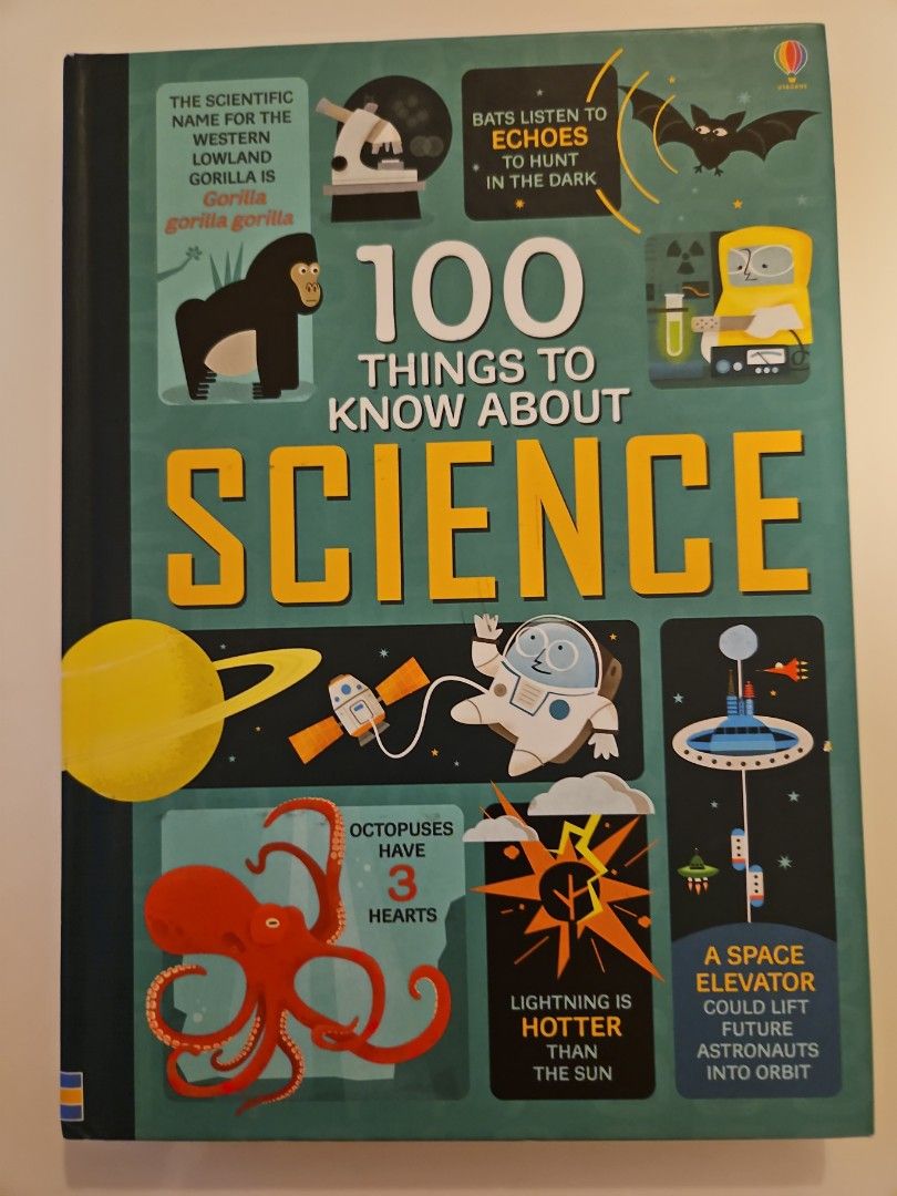 100 things to know about science, 興趣及遊戲, 書本 & 文具, 小朋友書 - Carousell