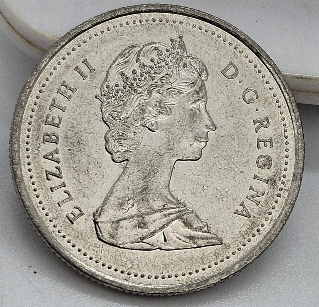 1988年加拿大25分, 興趣及遊戲, 收藏品及紀念品, 錢幣- Carousell