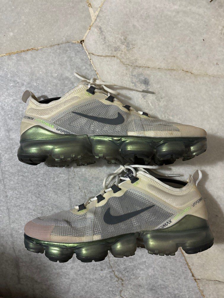 2019 Nike Vapormax Premium White Platinum Tint Lime Blast AT6810 100 Men s Fashion Footwear Sneakers on Carousell