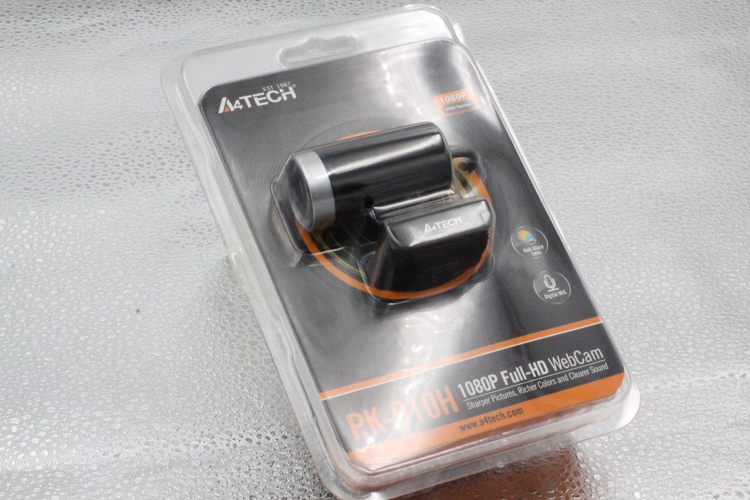 A4Tech PK-910H 1080P Full-HD WebCam (Category: Webcams) located in Santa Maria. Submitted by dr.ariesramos (Listing ID 1323174550, Image 3). Description: FOR SALE: A4Tech PK-910H 1080P Full-HD WebCam PRICE: P995 CONDITION: Almost Brand New, Perfectly working, Only used for less than a month RFS: Need funds for continuing education DESCRIPTION: Complete packaging.