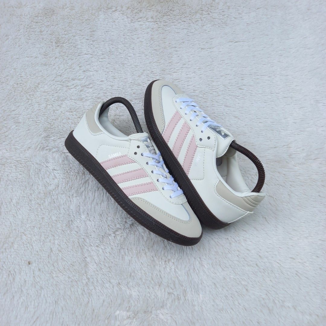 ADIDAS SAMBA OG W CLOUD WHITE Fesyen Wanita Sepatu di Carousell