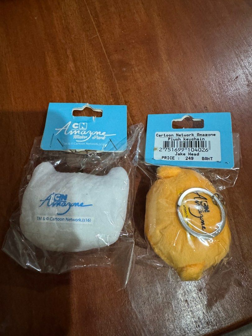Adventure Time Finn and Jake Keychains (Category: Character Goods) located in Quezon City. Submitted by neilpayat (Listing ID 1323100566, Image 2). Description: I bought this at Amazone Water Park Thailand. Php500 only the 2 items. .