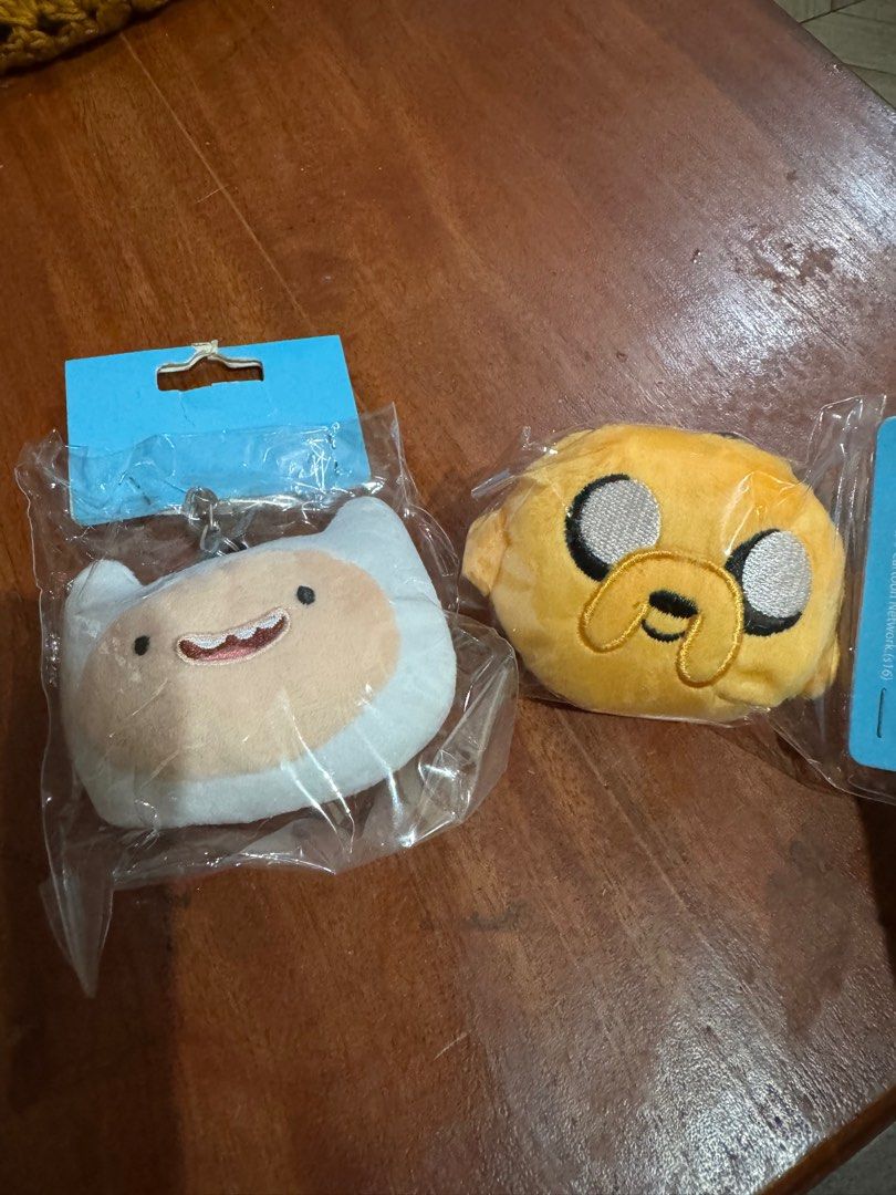 Adventure Time Finn and Jake Keychains (Category: Character Goods) located in Quezon City. Submitted by neilpayat (Listing ID 1323100566, Image 3). Description: I bought this at Amazone Water Park Thailand. Php500 only the 2 items. .