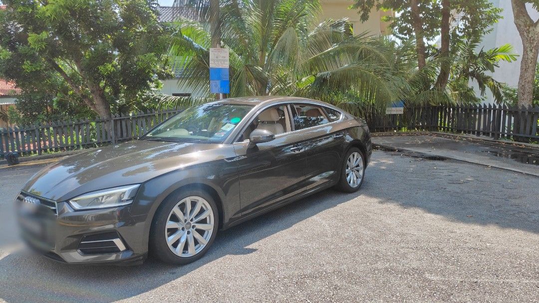 Audi A5 Sportback 2.0 TFSI S tronic Design (A) (Category: Used Cars) located in Singapore. Submitted by chelseathebest (Listing ID 1323182615, Image 2). Description: Selling this amazing Audi to get an Electric car! Dealers kindly do not reach out! COE ends May 2028.