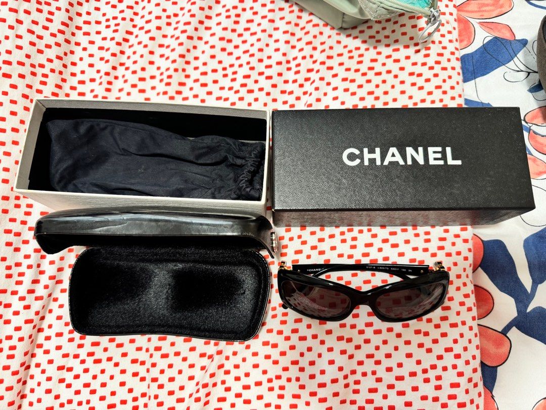 Authentic chanel sunglasses top