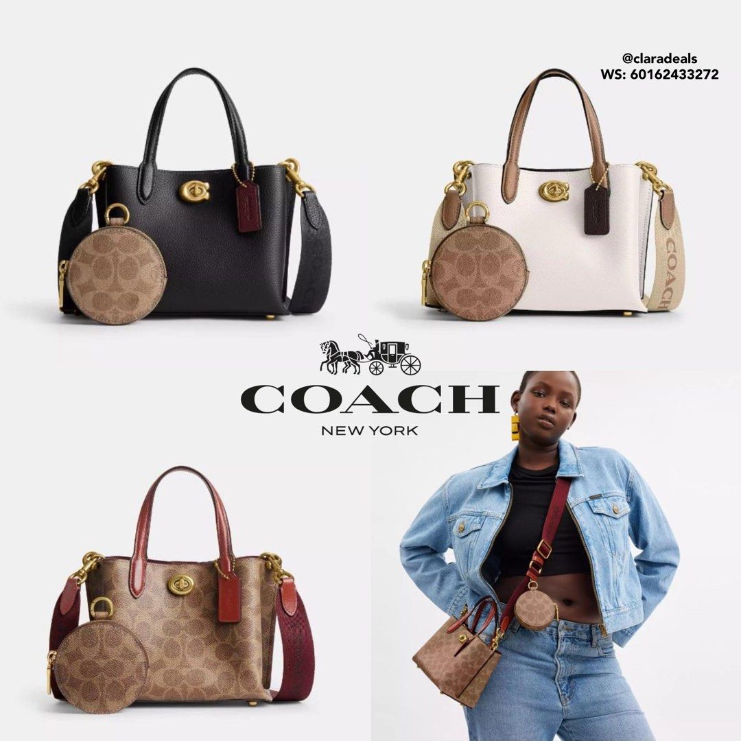 Authentic Coach Willow Tote 18 Luxury Bags Wallets on Carousell