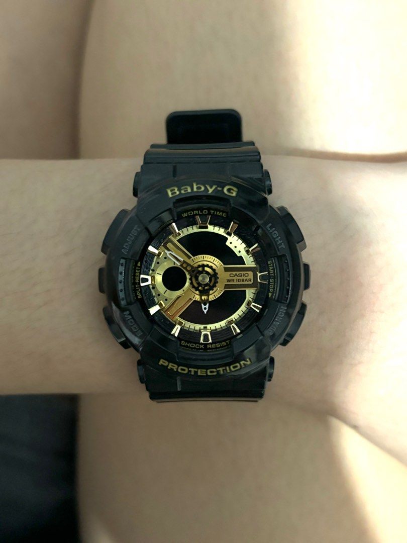 Baby G Watch Gshock (Category: Men's Watches) located in Los Banos. Submitted by chezka024 (Listing ID 1323083796, Image 1). Description: Can pass as new Authentic 💯 Issue: no batt only Box left in Japan Buyer will book the shipment .