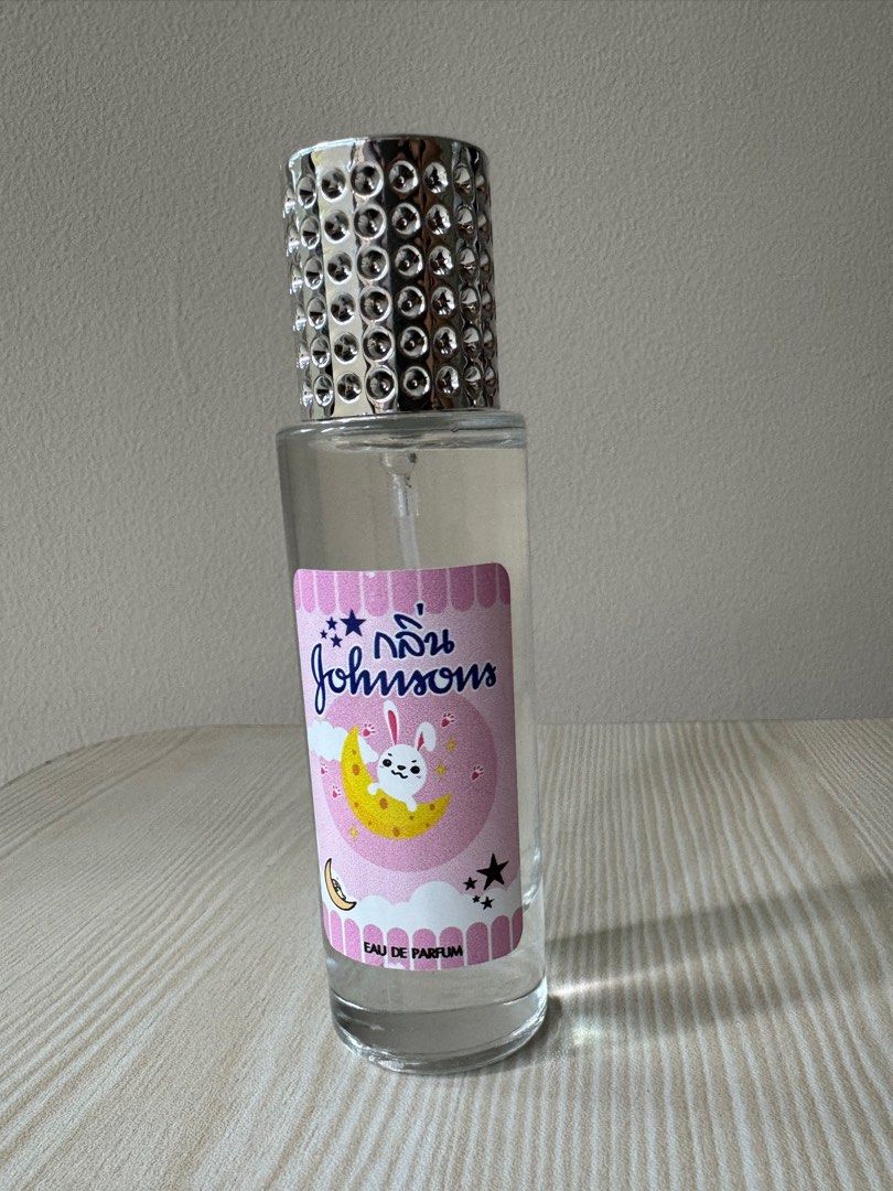 Baby Powder Perfume - Bunny (Category: Fragrance & Deodorants) located in Pasig City. Submitted by littlebarbie (Listing ID 1323229109, Image 1). Description: Baby Powder Perfume - Bunny 35ml Spray type From Bangkok I bought it from an online seller who goes to different countries for pasabuy. Last two photos for reference only. Actual photos RFS: Closet cleanup. Extra purchase due to impulse buying..