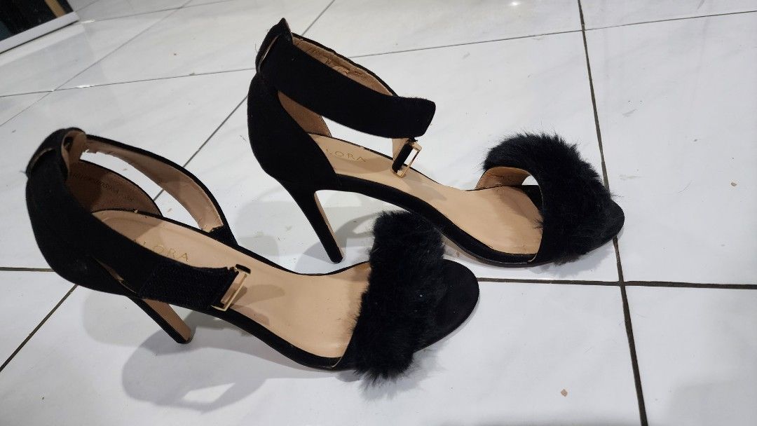 Zalora black heels cheap