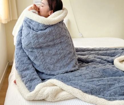 Double plush blanket clearance