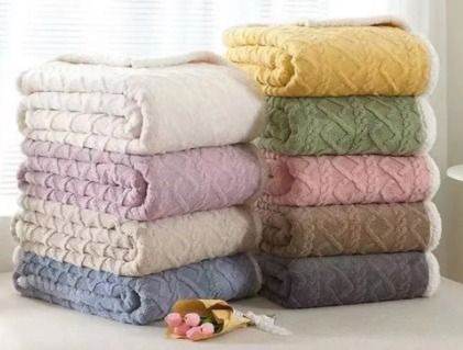Fleece lined blanket new arrivals