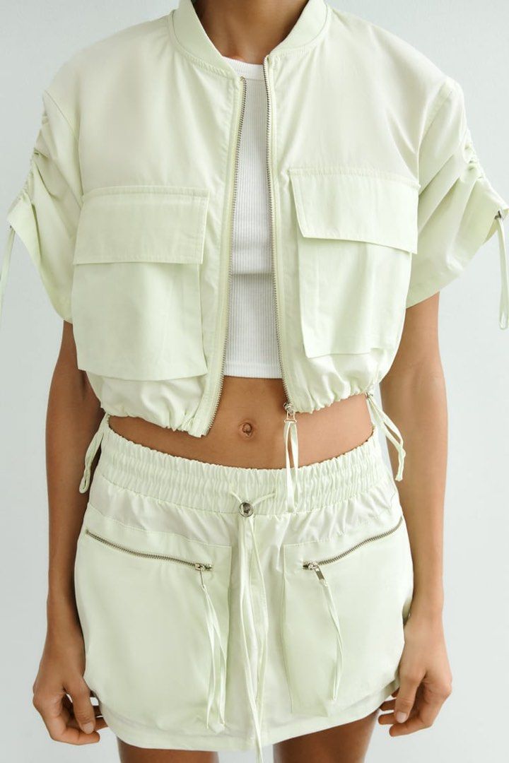 Cargo skirt set best sale