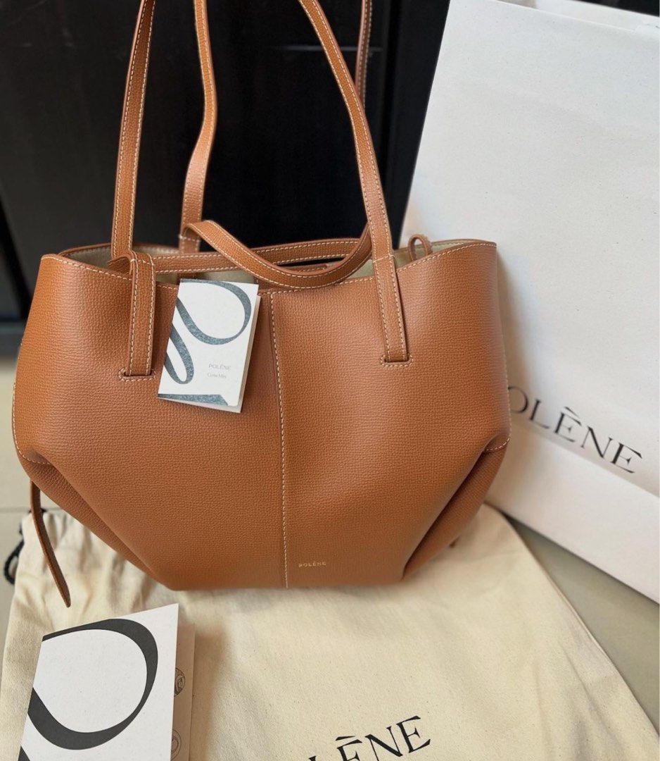 POLENE Cyme コニャック 旧ロゴ Polène | バッグ - Cyme Mini - ティセ