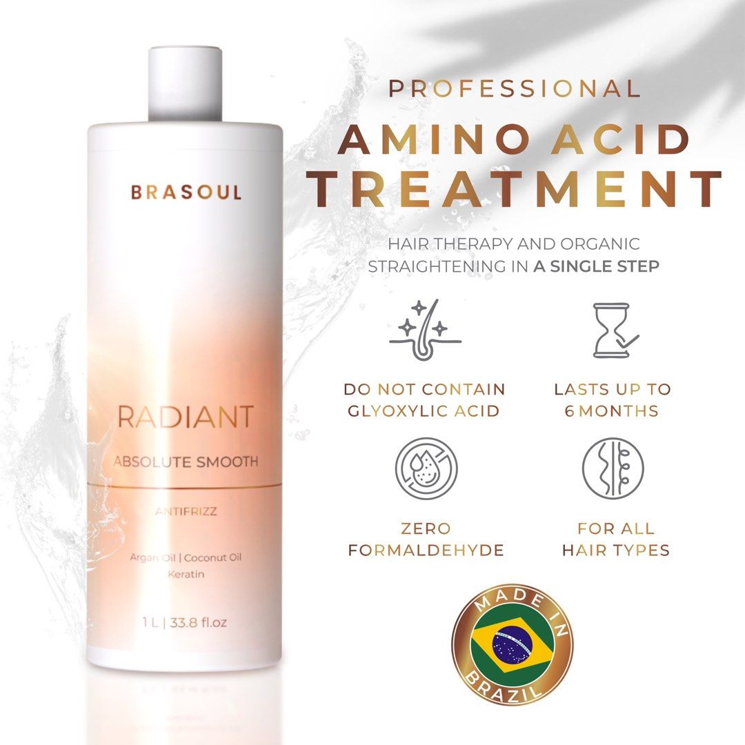 Brasoul Amino Acid Antifrizz Straightening Hair treatment