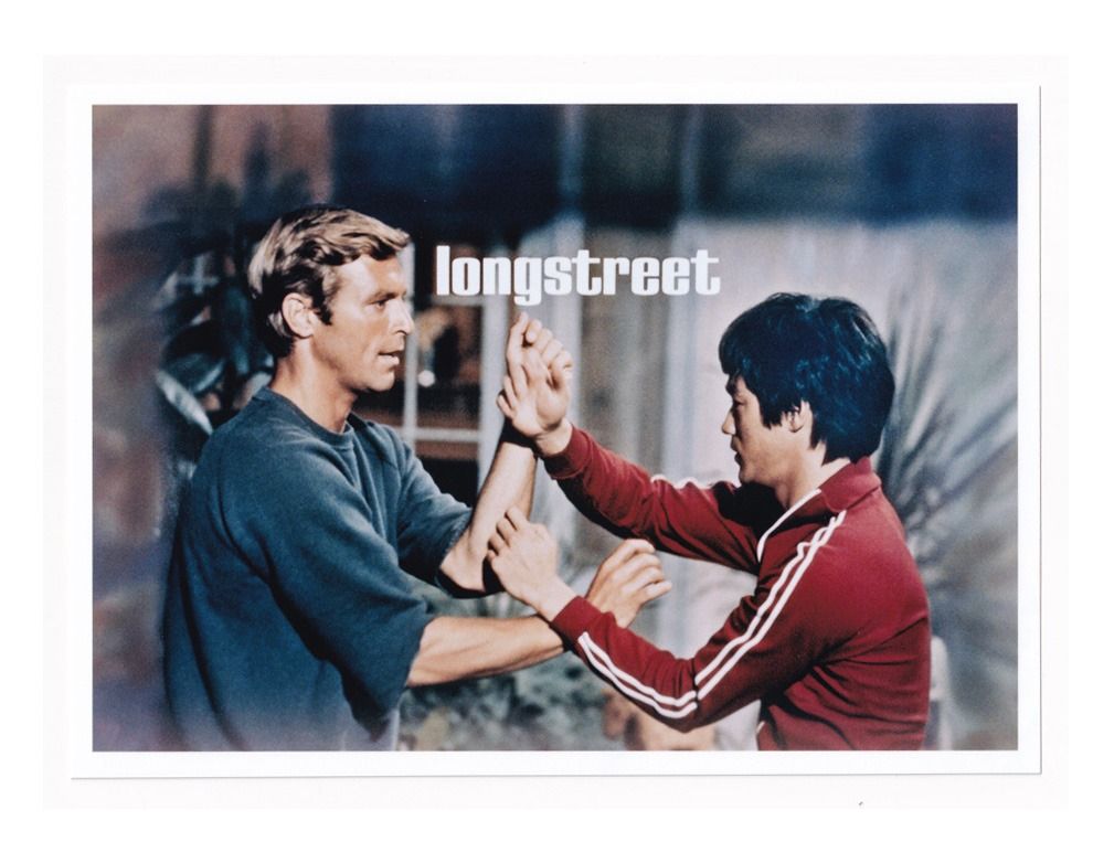 Bruce Lee James Franciscus Longstreet 5 x 7 Photo Wing Chun