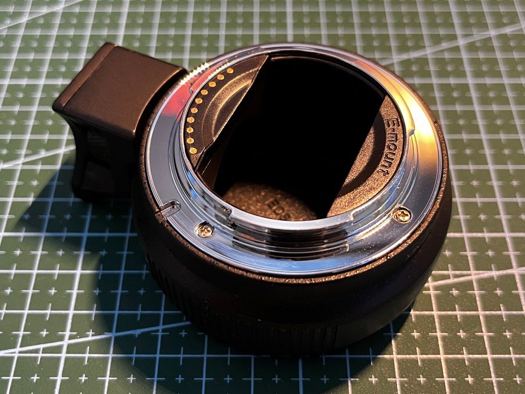 Canon EF - Sony E adapter (Commlite) (Category: Lens & Kits) located in Iloilo. Submitted by xvr190 (Listing ID 1323205290, Image 3). Description: Commlite EF - E adapter -fully working(note my camera was a sony nex 5) -complete box, front and back cap -signs of wear ***all sales final, no refunds, no replacements.