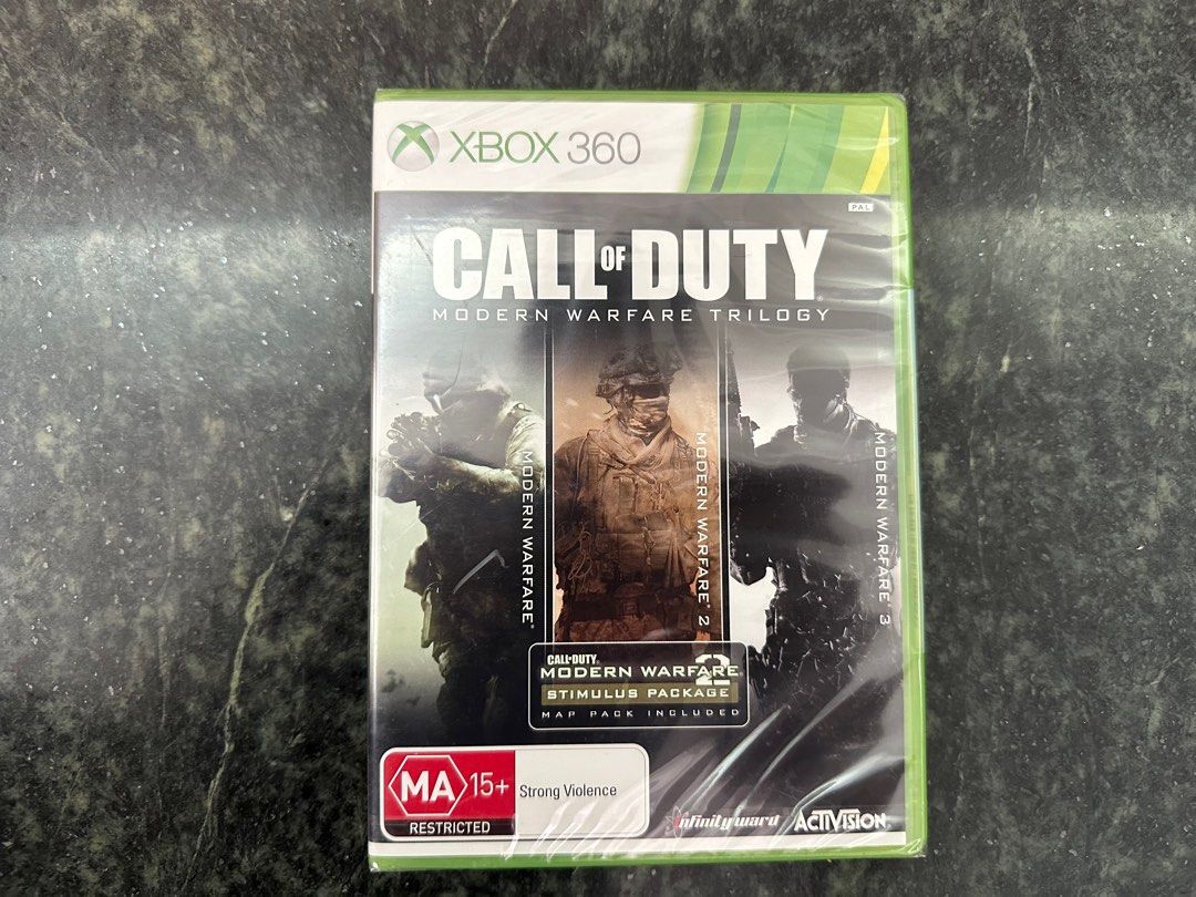 Warfare Trilogy Xbox 360 Call Of Duty Mw Xbox One Cod X360 Case