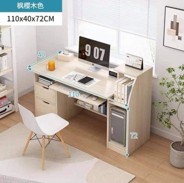 Computer Desk Table BRANDNEW! (Category: Tables & Sets) located in Manila. Submitted by affordshopz (Listing ID 1323116060, Image 1). Description: COLOR: SHALLOW WALNUT, BLUE, MAPLE CHERRY WOOD, WHITE Dimension :100cm*40cm*92cm 𝕄𝕠𝕣𝕖 𝕒𝕗𝕗𝕠𝕣𝕕𝕒𝕓𝕝𝕖 𝕒𝕟𝕕 𝕢𝕦𝕒𝕝𝕚𝕥𝕪 𝕚𝕥𝕖𝕞𝕤? 𝑽𝒊𝒔𝒊𝒕 𝒂𝒇𝒇𝒐𝒓𝒅𝒔𝒉𝒐𝒑𝒛 𝐍𝐎𝐖 𝑊𝒆 𝒐𝒇𝒇𝒆𝒓 𝑪𝑶𝑫 𝒂𝒏𝒅 1 𝒅𝒂𝒚 𝒅𝒆𝒍𝒊𝒗𝒆𝒓𝒚! 𝐶𝑜𝑛𝑡𝑎𝑐𝑡 𝑢𝑠: 09260813828 🇭 🇦 🇵 🇵 🇾 🇸 🇭 🇴 🇵 