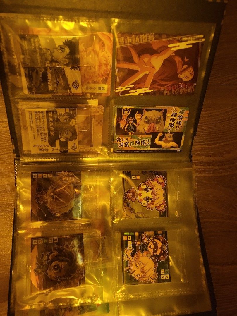 Demon slayer card binder, Everything Else on Carousell Demon slayer card binder, Everything Else on Carousell