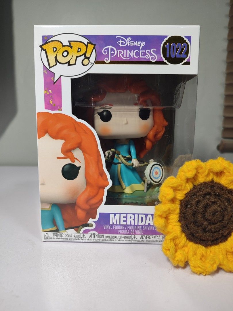 Disney Princess - Merida Funko Pop (Category: Designer & Blind Box Toys) located in Valenzuela. Submitted by maxellar (Listing ID 1323189605, Image 1). Description: Please feel free to read the descriptions of the item. Reminders: ⚠️ Payment First before Shipping ⚠️ ⚠️ PM me if SURE BUYER ⚠️ ⚠️ Shipping in Metro Manila ONLY⚠️ Disney Princess Funko Pop - Merida Give a new home for Merida 🥺 - Authentic. Bought only from trusted stores selling funk
