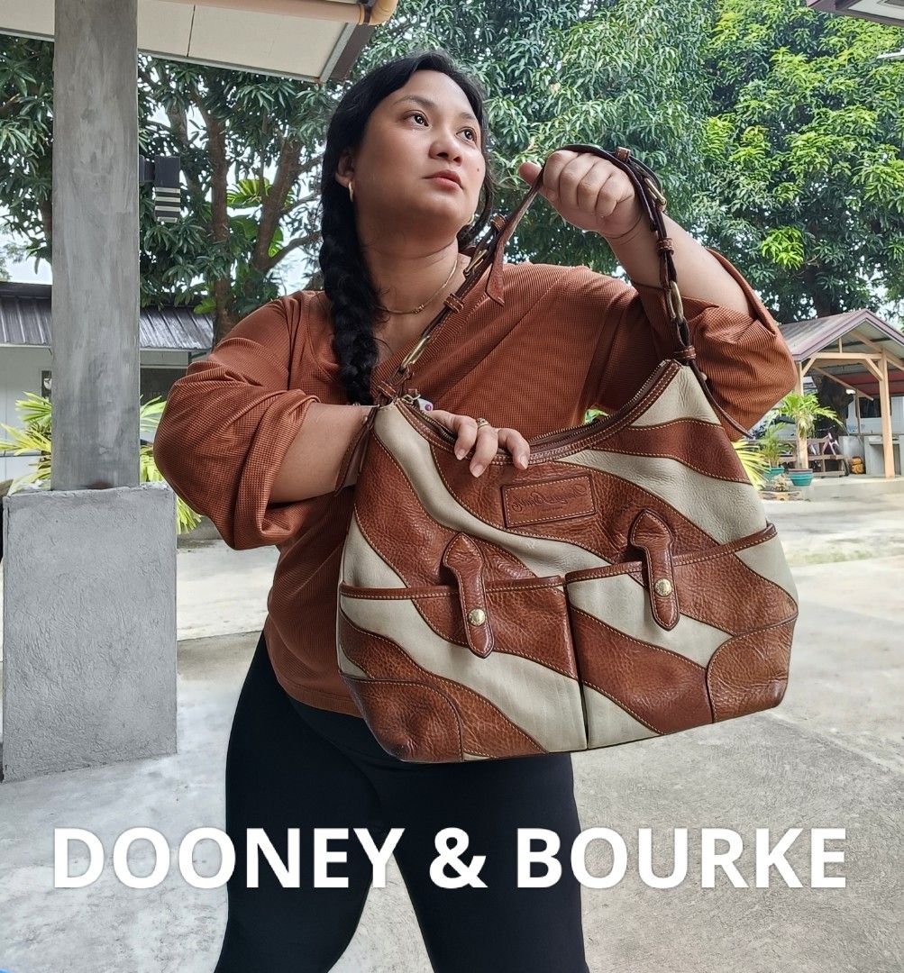 DOONEY BOURKE HOBO LEATHER BAG