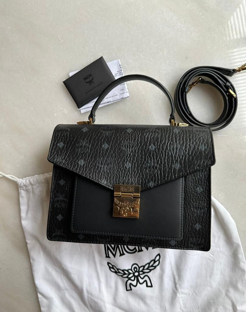 Fast Sale Last 1pcs New MCM Patricia Nett Exclude ongkir 2 Barang Mewah Tas Dompet di Carousell