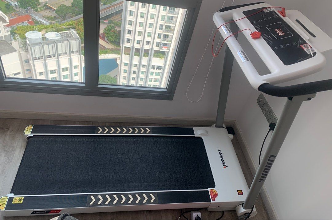 Foldable track mill