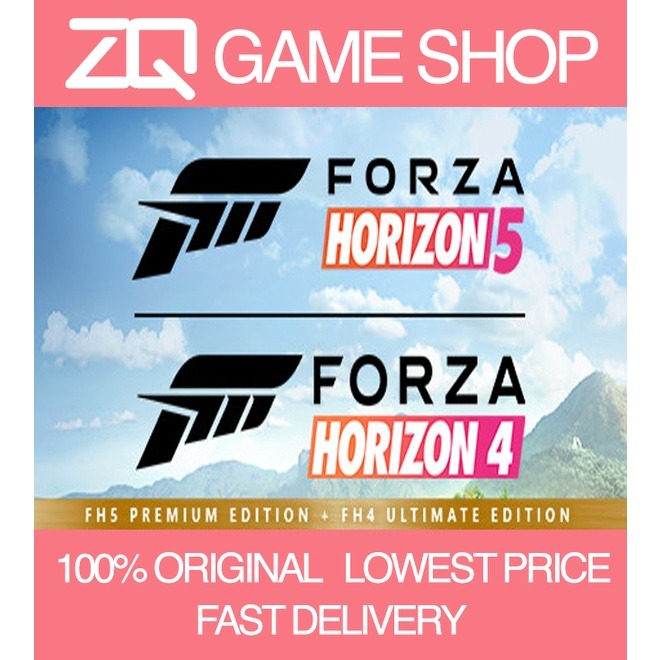 Forza Horizon 5 Premium Edition + Forza Horizon 4 Ultimate Edition ...