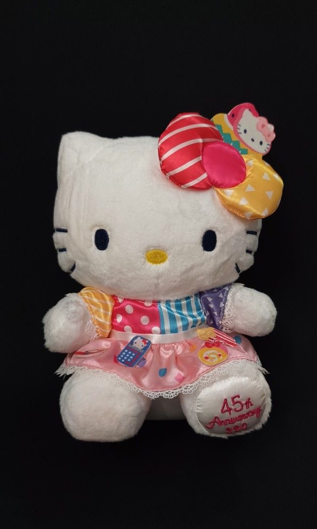 Hello kitty 45th anniversary plush deals