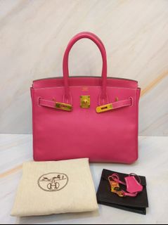 Pink birkin For Sale Bags Wallets Carousell Singapore