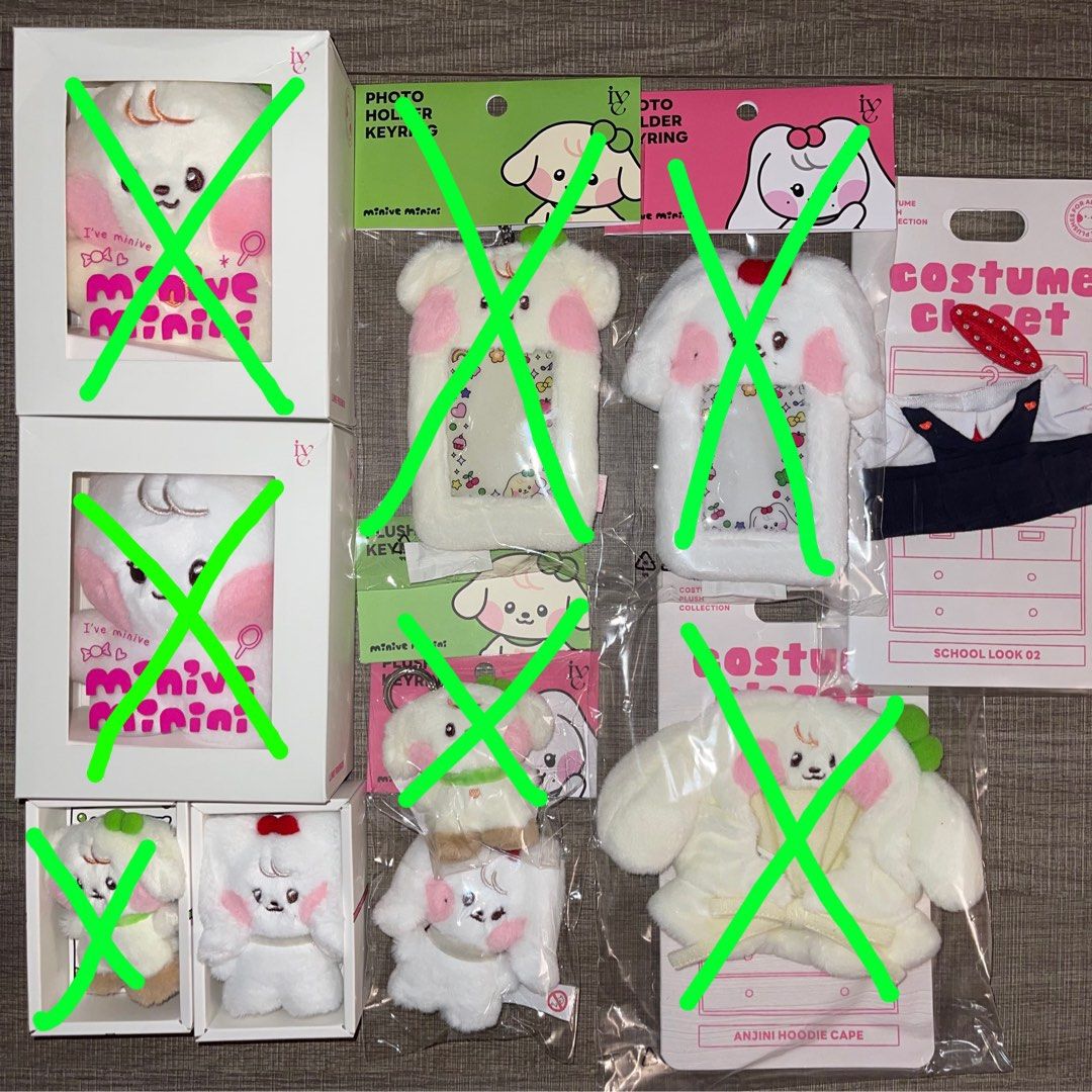 IVE minive LINE フーディケープ レイ