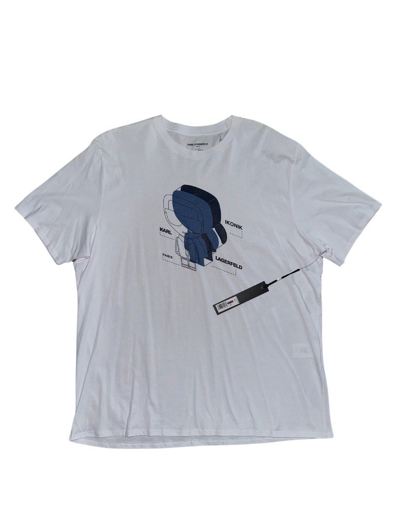 Karl Lagerfeld T-Shirt (Category: Tshirts & Polo Shirts ) located in Imus. Submitted by Dapper. (Listing ID 1323197468, Image 1). Description: Brand new Karl Lagerfeld graphic tee With tag❗️❗️❗️ Original price 59 USD = Php 3,300 Now only Php 1,800 ❗️❗️❗️.