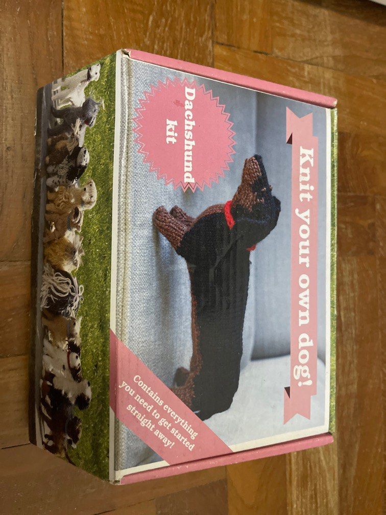 Knit your own dog kit 2025