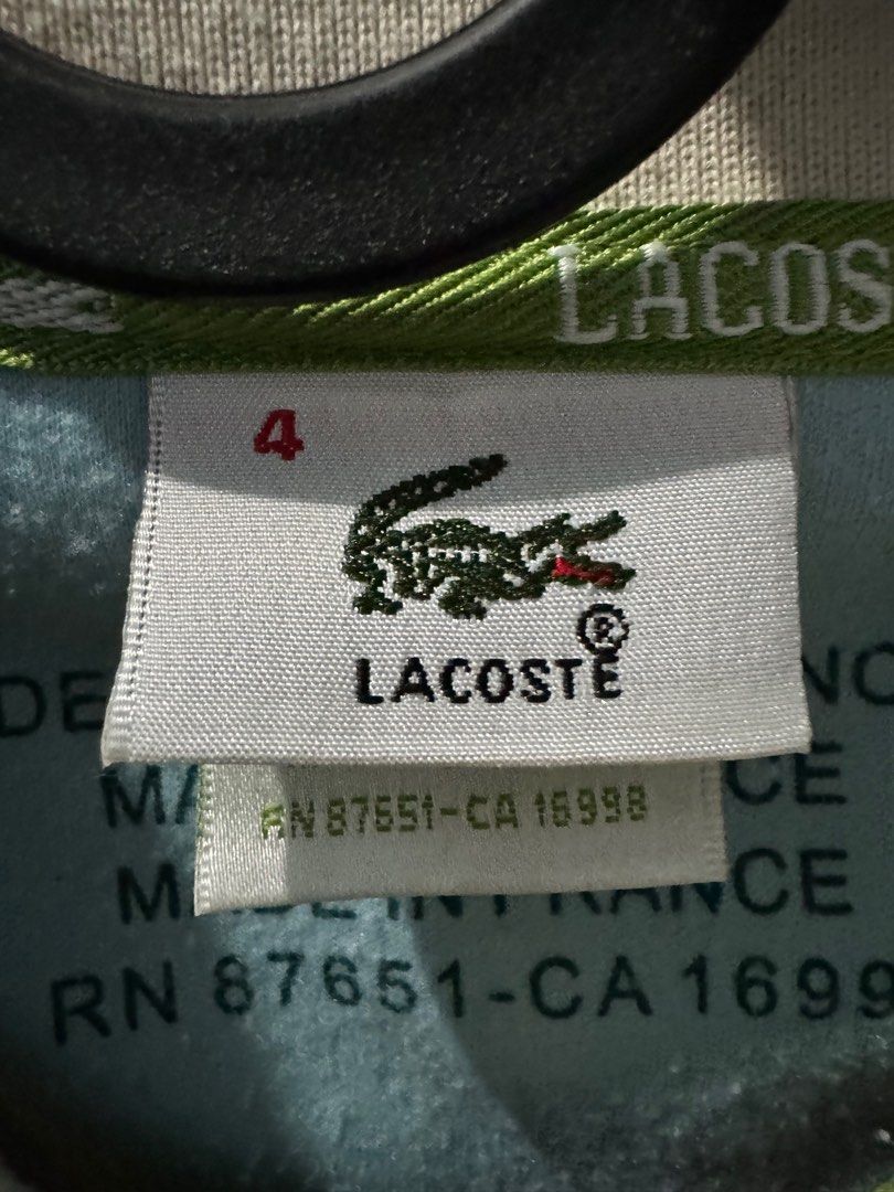 LACOSTE RN 87651 CA 16998 Men s Fashion Tops Sets Tshirts Polo Shirts on Carousell