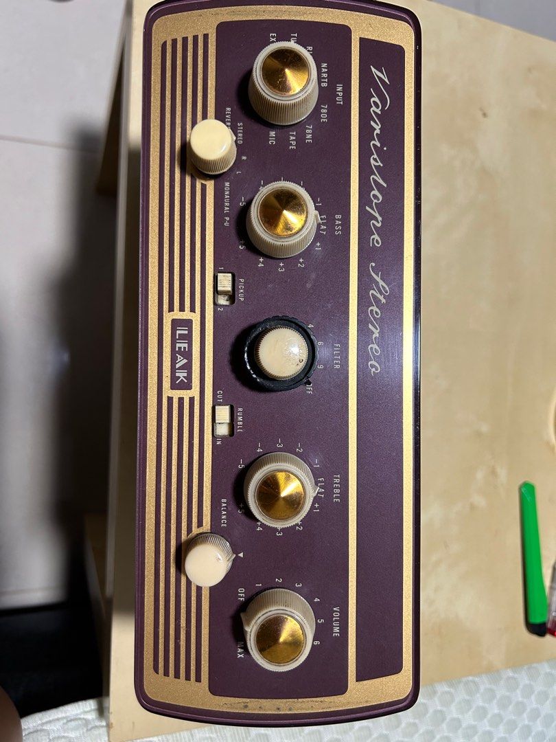 最終価格】メルカリ LEAK Varislope 2 Stereo 真空管プリ Leak