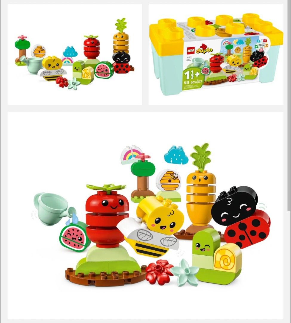 Lego duplo 10984 - 有機花園 （分類：樂高及拼砌組合）位於 Hong Kong。 由 samchan_ 提交（商品編號 1323162168，圖片 2）。簡介： 原價hk$369, 小朋友好少玩，現在放$180。