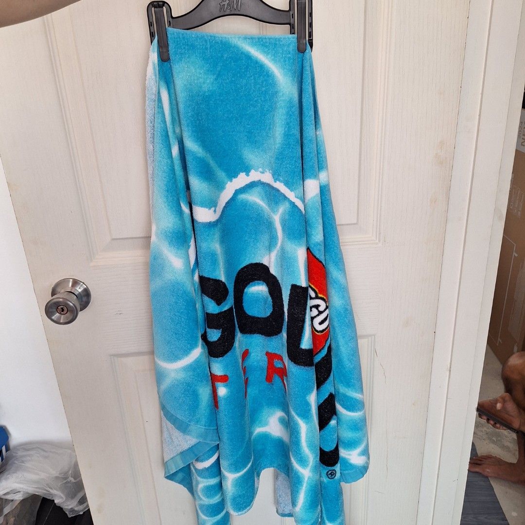 Lego Kids Beach Towel (Category: Bedding & Towels) located in General Trias. Submitted by aeunice (Listing ID 1323177541, Image 2). Description: Brand: Lego Size: L Bought in Malaysia. 2 pcs available. Meet up / Shipping via Lalamove, JnT, Gogo Express & LBC..