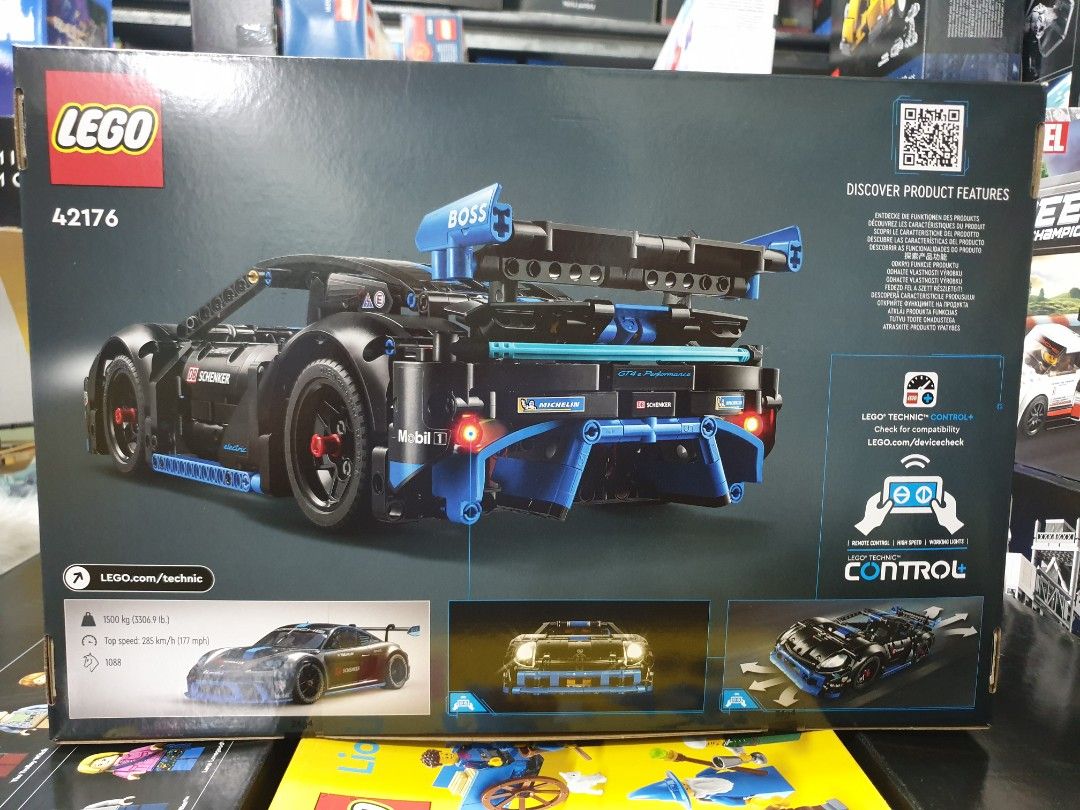 Lego Technic 42176 Porsche GT4 E Performance Race Car (Category: Lego & Building Sets) located in Manila. Submitted by agsbeagle888 (Listing ID 1323091367, Image 2). Description: We sell various collections of Lego original sets, Technic, Icons, Arts,Star Wars, Harry Potter,Disney, Speed Champions,Architecture,Marvel / DC ,Monkie Kids, Super Mario, Dreamzz, Creator,Ninjago, Sonic The Hedgehog, Minifigures, Lego Keychains Feel free to inquire mode