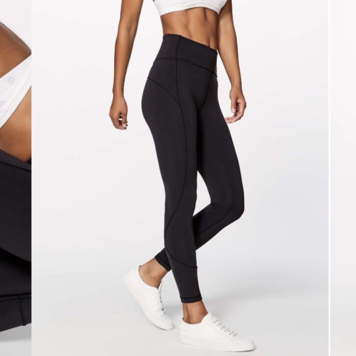 LULULEMON In Movement Tights Black Size 2 Women s Fashion Activewear on Carousell