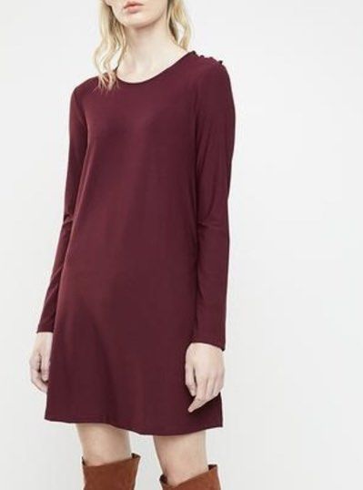Mango burgundy dress Women s Fashion Dresses Sets Dresses on Carousell