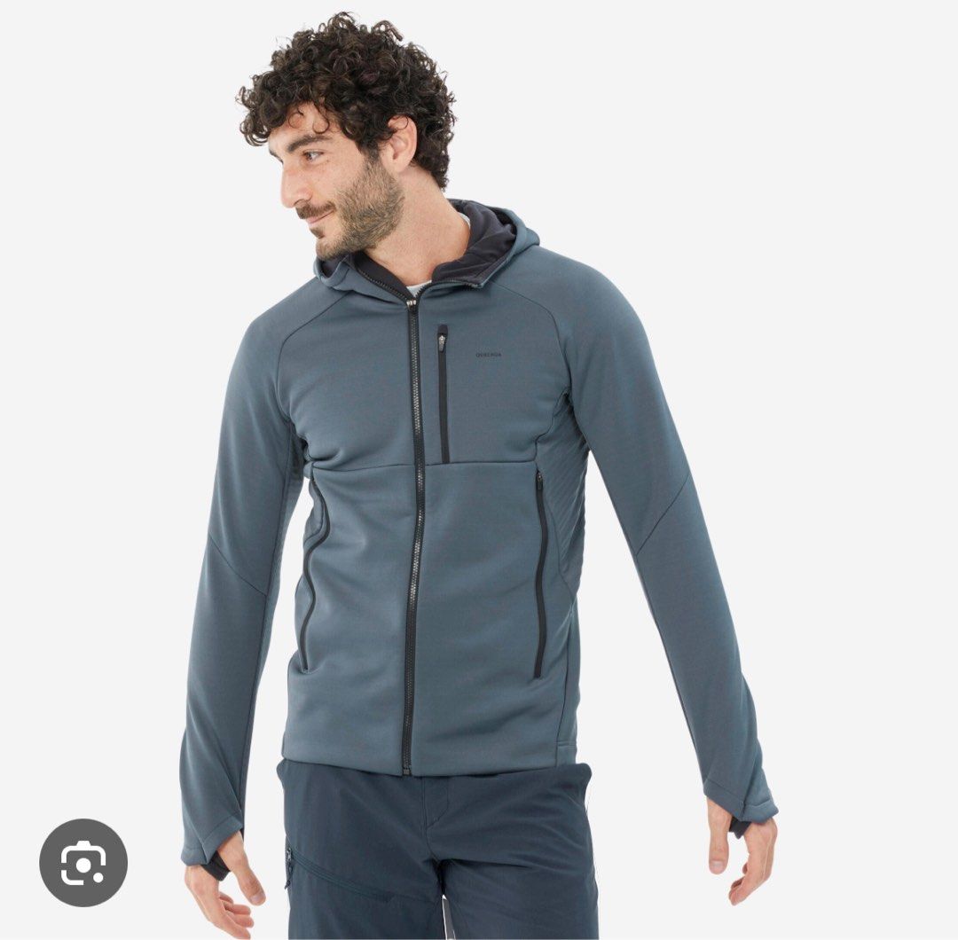 Mens hiking fleece top