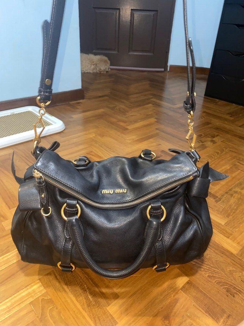 miu miu VITELLO LUX bag mughetto y2k