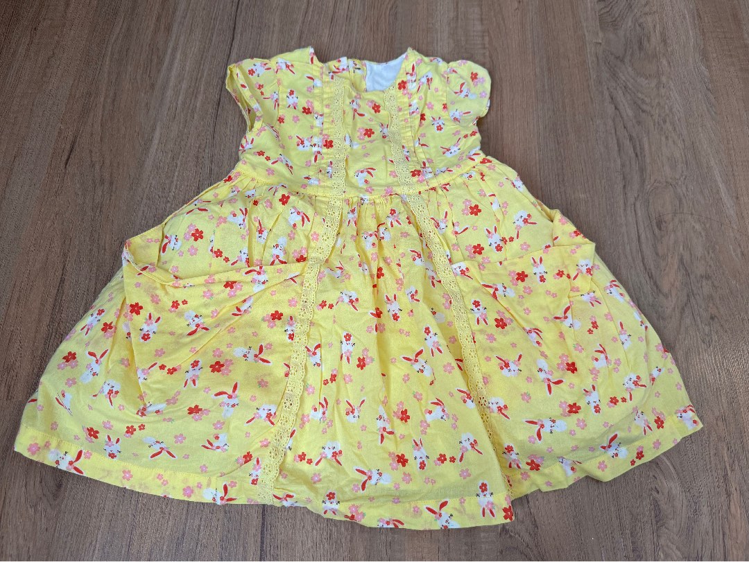 Mothercare Dress in Yellow Babies Kids Babies Kids Fashion on Carousell