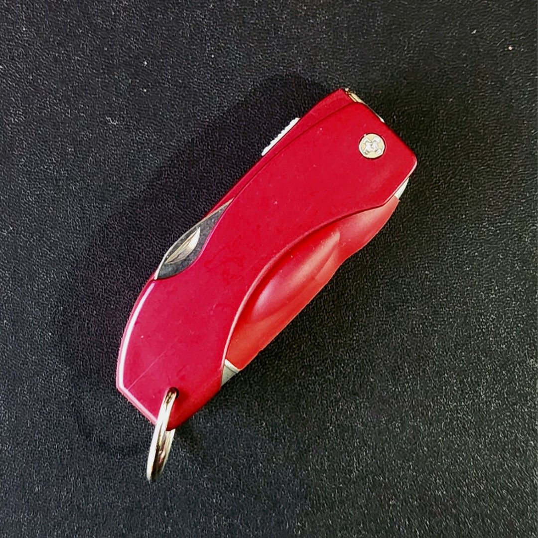 Multitool Keychain (Category: Travel Essentials & Accessories) located in Pasig City. Submitted by ge_borro (Listing ID 1323168039, Image 2). Description: • never used • working flashlight, pen, knife, bottle opener • comes in box.