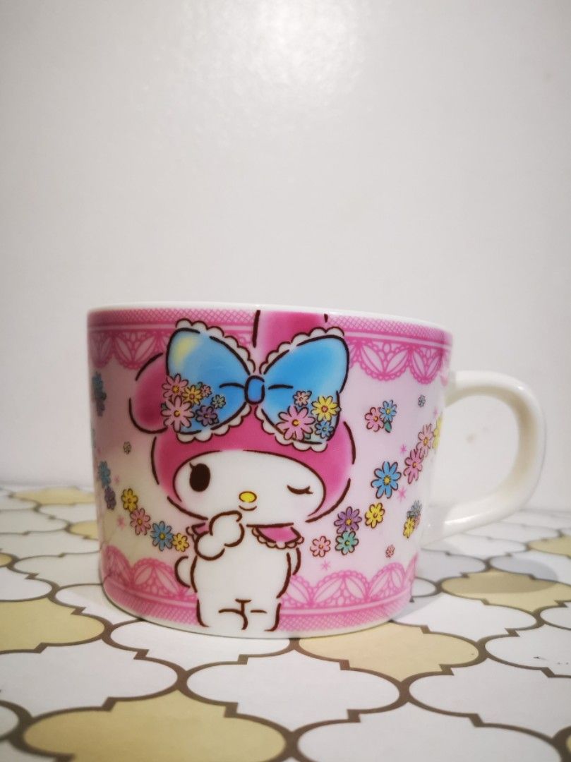 My Melody 40th Anniversary mugs (Category: Coffee & Tea Tableware) located in Marilao. Submitted by kshmixnmatch (Listing ID 1323192071, Image 3). Description: Rare Finds! Collectibles! Sanrio My Melody 40th Anniversary Mugs SET of 2.