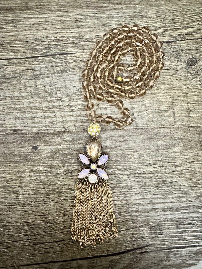 Long necklace costume jewelry hotsell