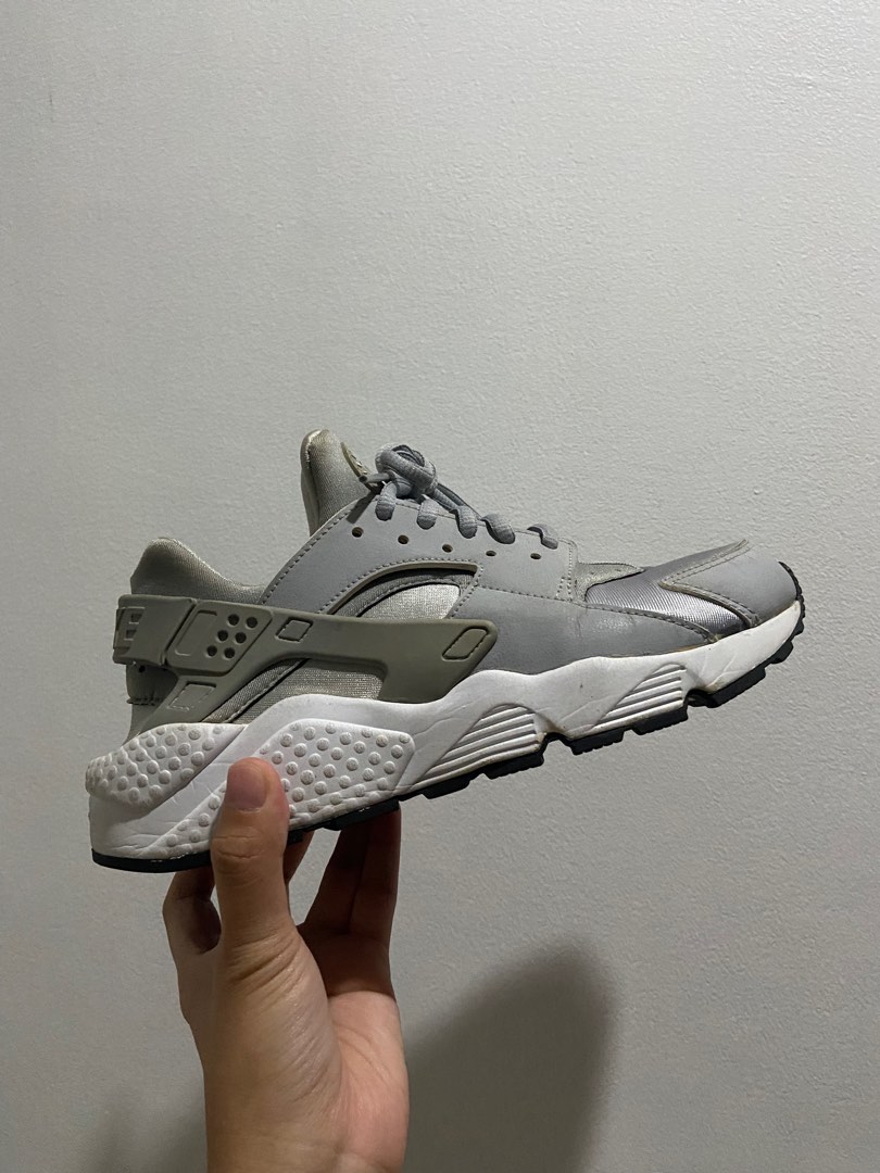 Grey and silver huaraches shop