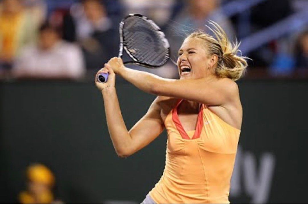 Nike Maria Sharapova Tennis Dress Grey Orange Tennis Top Skirt Set